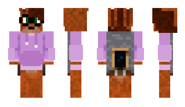 Minecraft skin Cinnamu