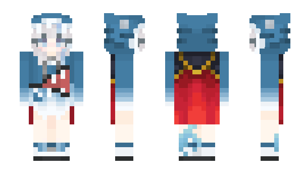 Minecraft скин по нику SZQH