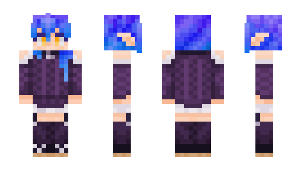 Minecraft skin lili4hearts