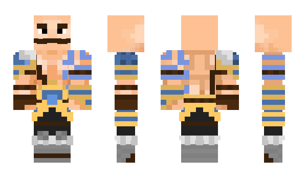 Minecraft skin Lydka