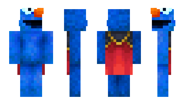 Minecraft skin bluesy