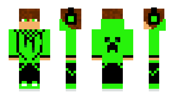 Minecraft skin CreeperMan2843