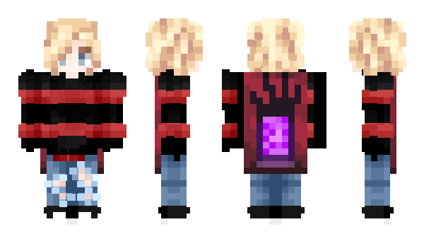 Minecraft skin Fanjkl