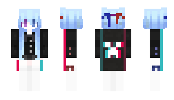 Minecraft skin BlueIris__