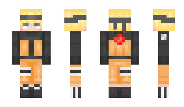 Minecraft skin chikachu_