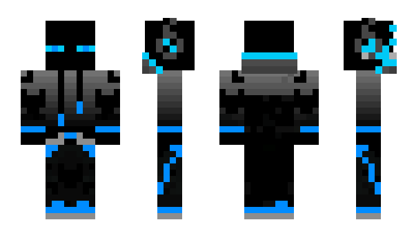 Minecraft skin Ghost_HD