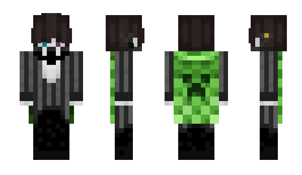Minecraft skin Drowneds