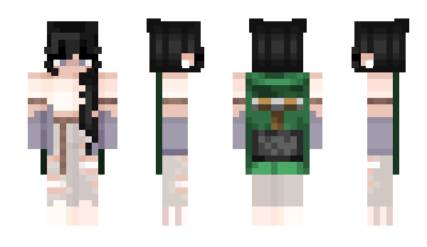 Minecraft skin morganian