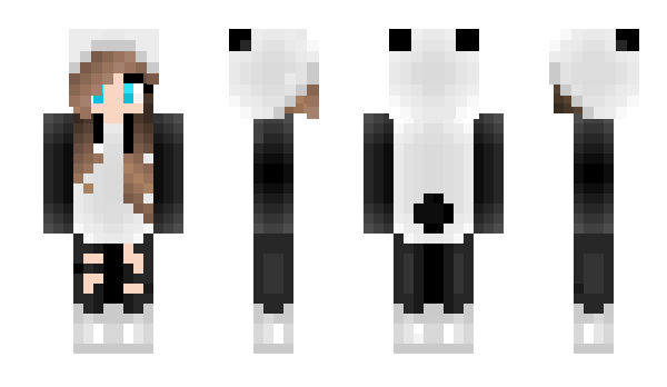 Minecraft skin albita04