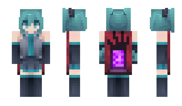 Minecraft skin mLko_KSA