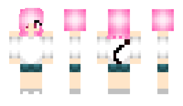 Minecraft skin ohMomoNo