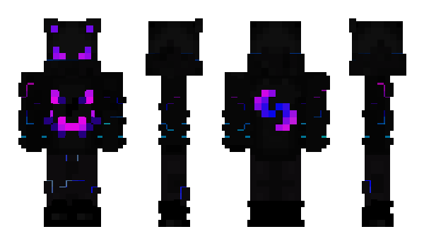 Minecraft skin Gamerblack