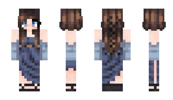 Minecraft скин по нику vikkled