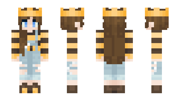 Minecraft skin BizzBee