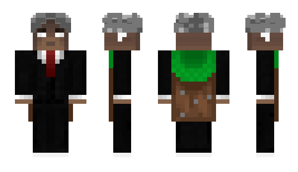 Minecraft скін по ніку Itzz_Chockobons