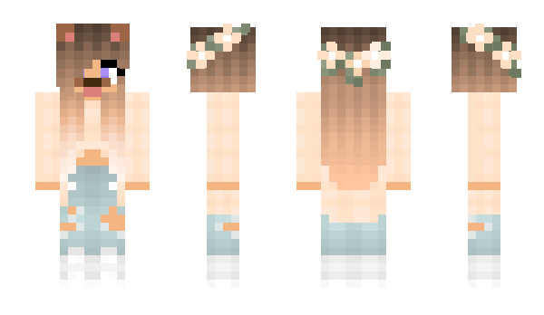 Minecraft skin diggyben