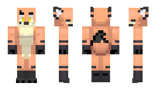 Minecraft skin Zorro_artista