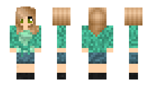 Minecraft skin PaulaASAP