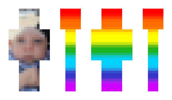 Minecraft скін по ніку LGBTAlly