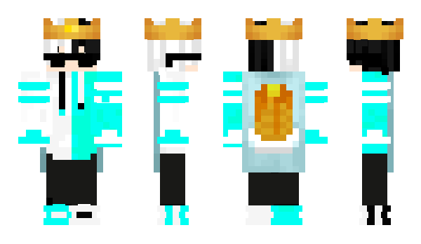 Minecraft skin Aquax__