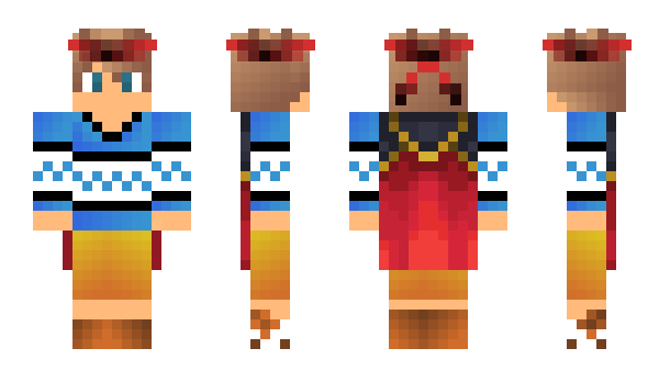 Minecraft skin Fratek