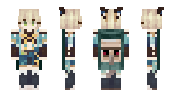 Minecraft skin Selkienova