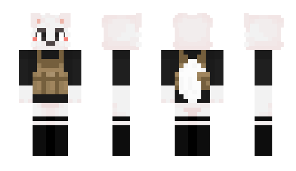 Minecraft скин по нику Skinnyqueentea