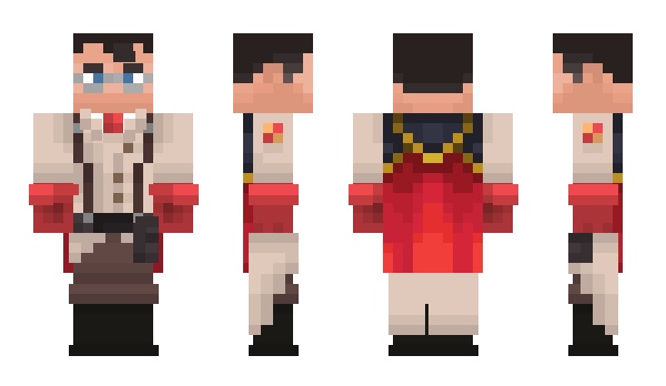 Minecraft skin medv3d
