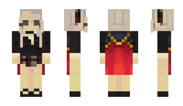 Minecraft skin RozaC