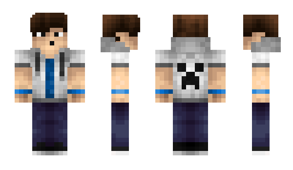 Minecraft skin Mine_Fact