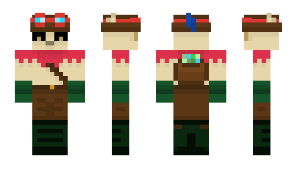 Minecraft skin Fellv