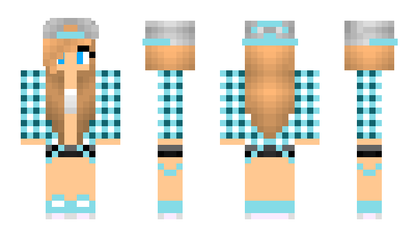 Minecraft skin JenFO