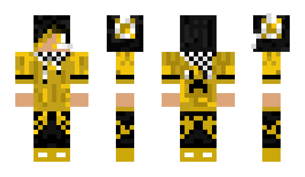 Minecraft skin kingcarlyxx