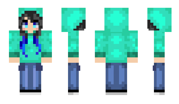 Minecraft скин по нику Lumina_ym