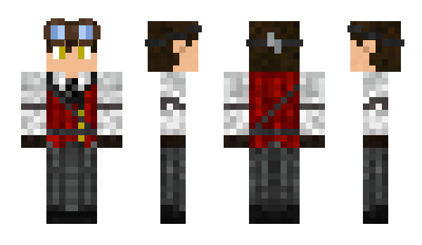 Minecraft skin AzureCrux