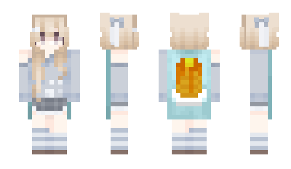 Minecraft скин по нику AninesMor