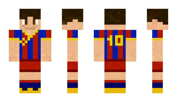 Minecraft скін по ніку ASMessi