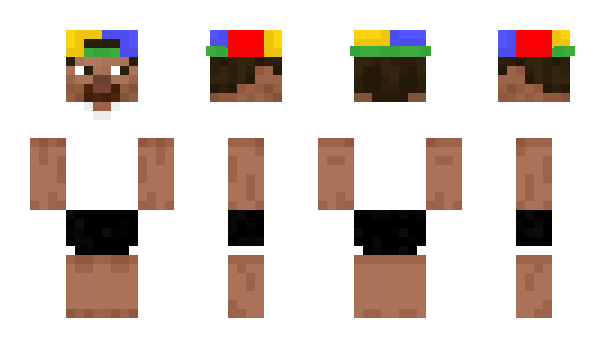 Minecraft скін по ніку AmongusKaleb