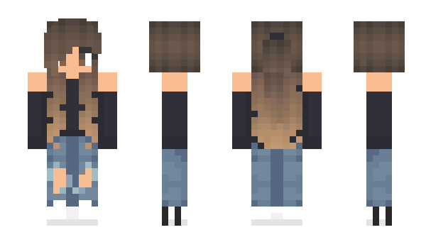 Minecraft skin FlowerCloud