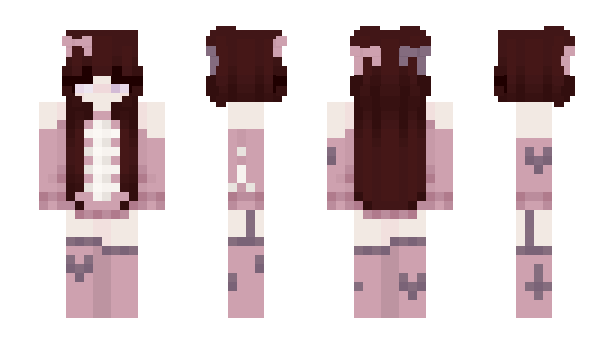 Minecraft скин по нику kittycatlix