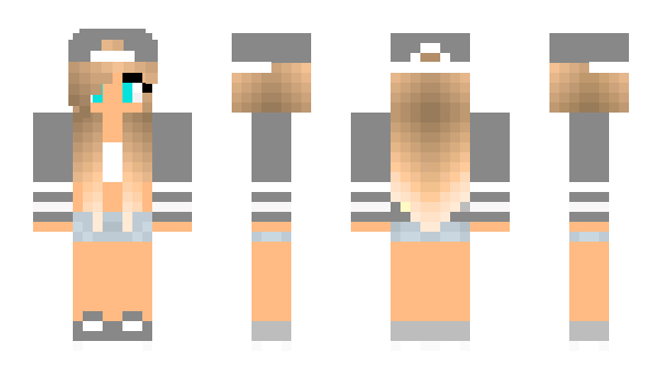 Minecraft skin siljelilje02