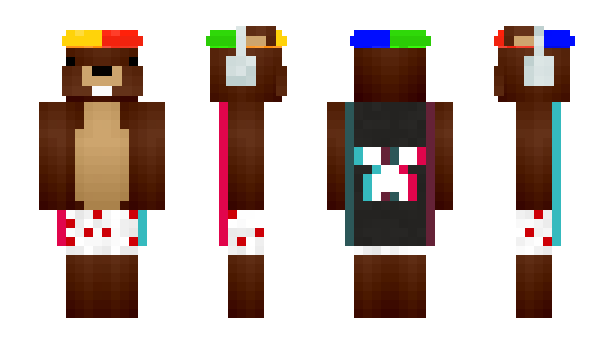 Minecraft скин по нику P4nik1337