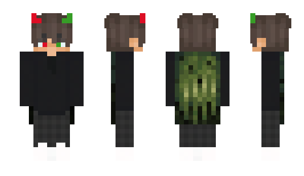 Minecraft скин по нику NixVN