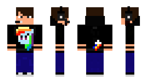 Minecraft skin ckelet01