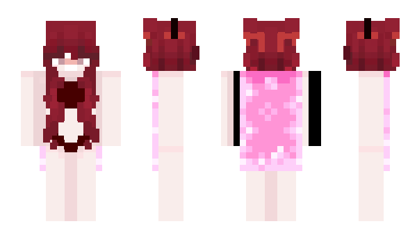 Minecraft skin Amouranth_fake