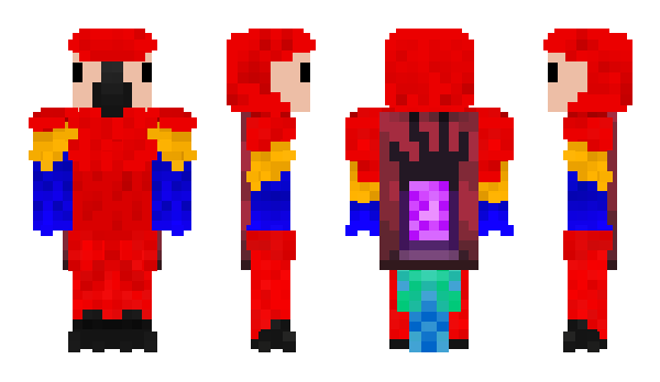 Minecraft скин по нику parott