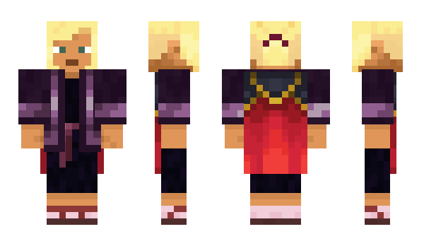 Minecraft skin GalaxyDevil