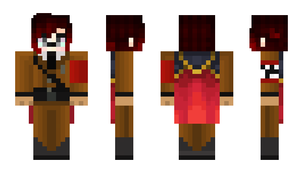 Minecraft skin Hong_Shao