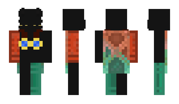Minecraft skin toddynho_alien