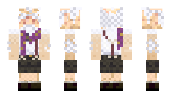 Minecraft skin Obiz